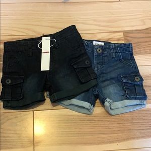 Lot of 2 Hudson Cargo Shorts Sz 3M